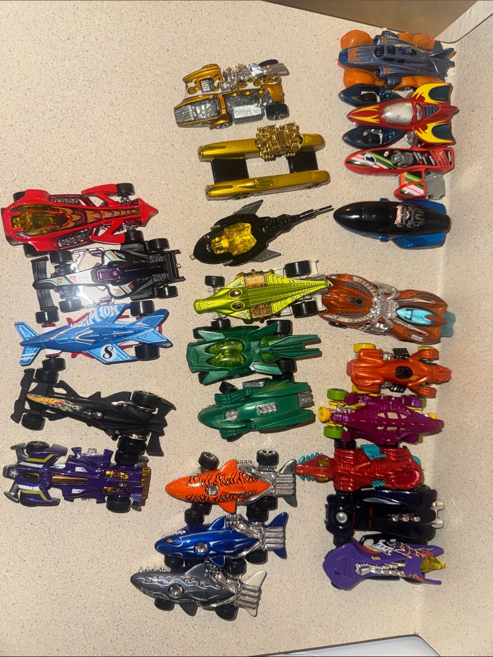 Assorted Kids Toy Vehicles - Multicolor Die-Cast Racing Cars